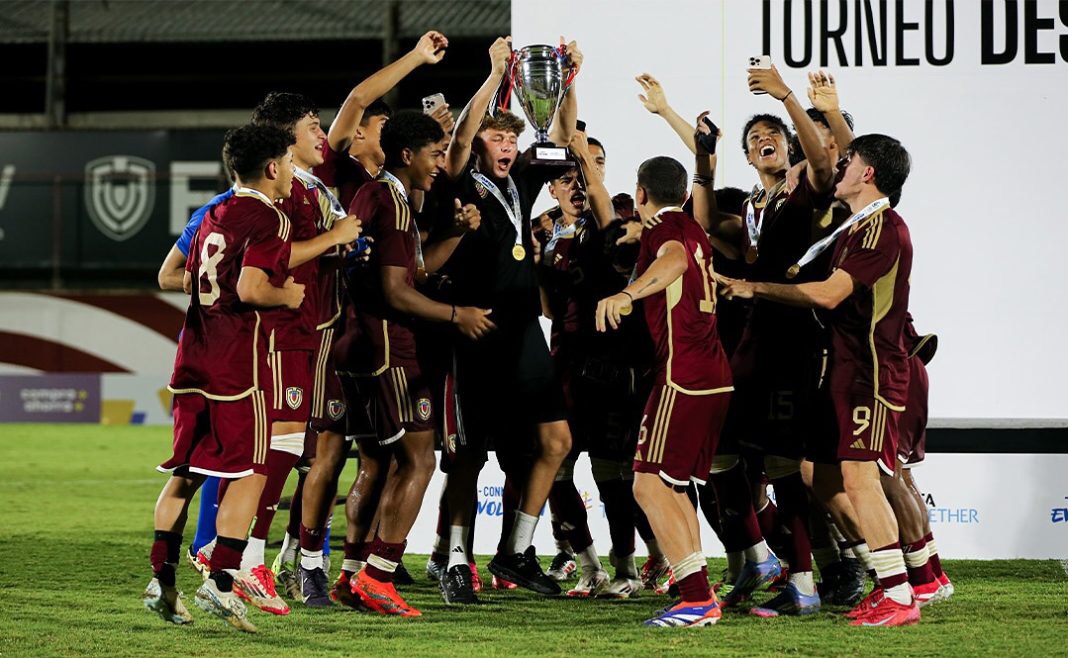 Vinotinto Sub 17 ganó el Torneo de Desarrollo UEFA Conmebol